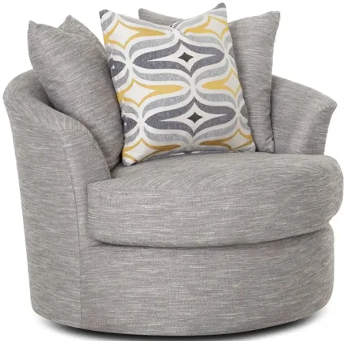 Carter Swivel Barrel Chair