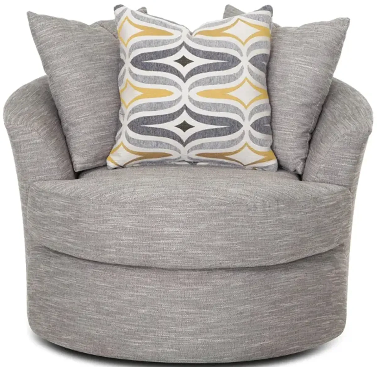 Carter Swivel Barrel Chair