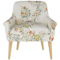 Tait Accent Chair in Lucinda Floral Harvest by Skyline