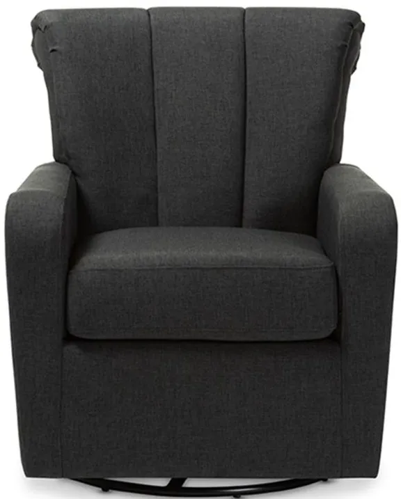 Rayner Swivel Chair in Gray by Wholesale Interiors