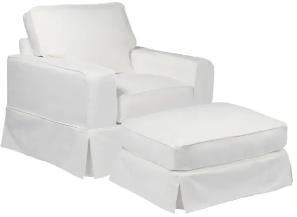 Americana 2-pc. Chair and Ottoman Set