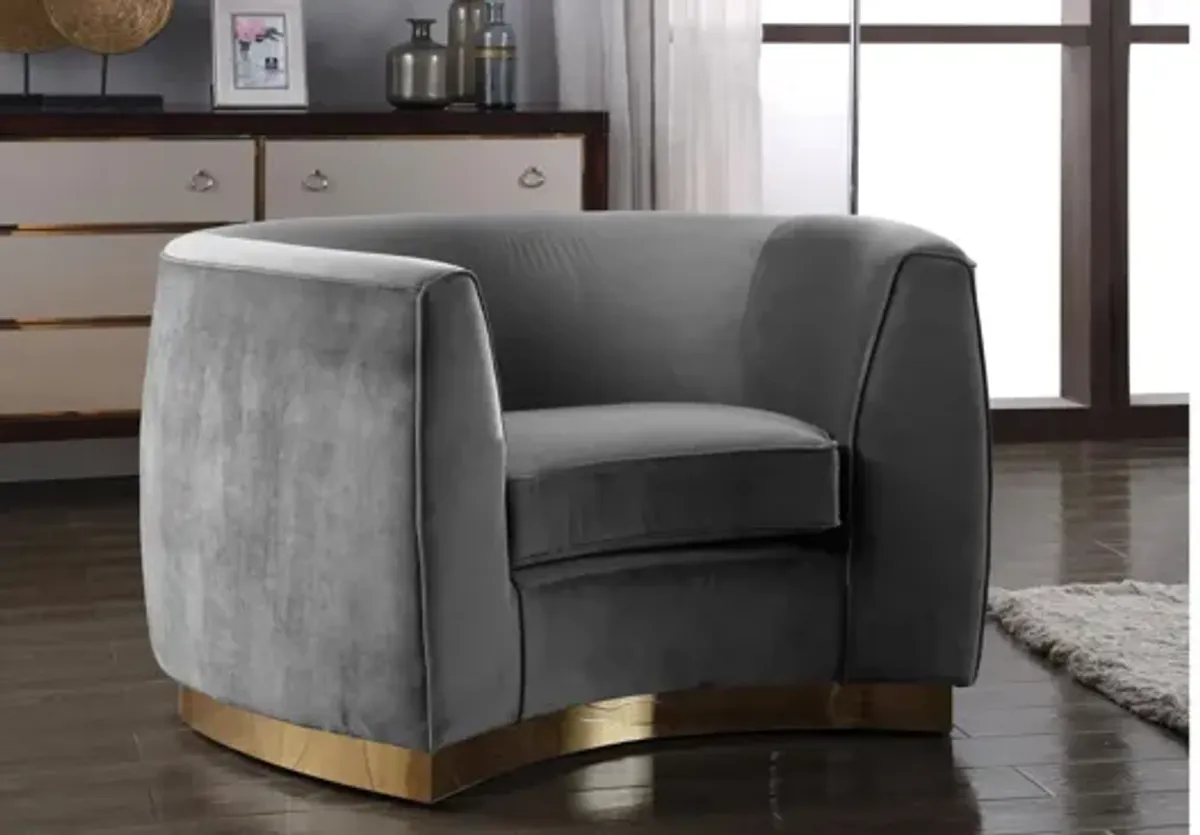 Julian Velvet Chair
