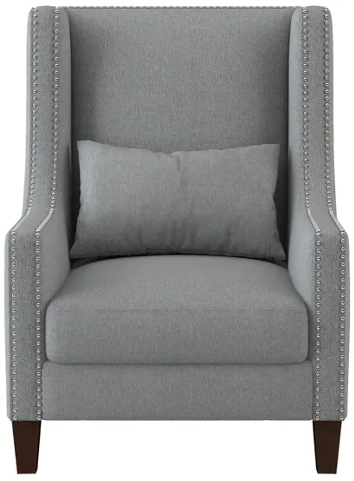 Welland Accent Chair in Light Gray by Bellanest