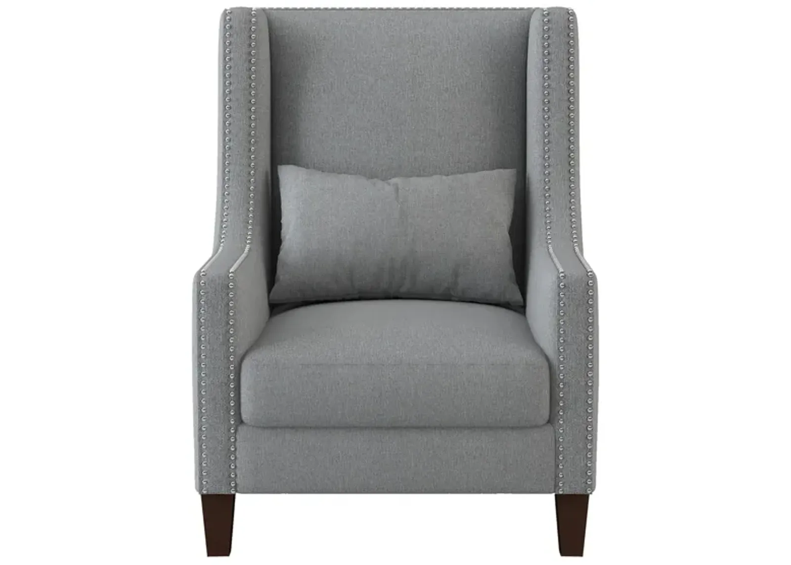 Welland Accent Chair in Light Gray by Bellanest