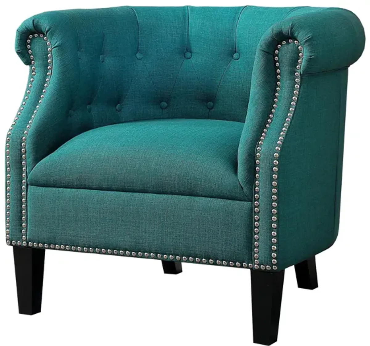 Ansley Accent Chair in Teal by Homelegance