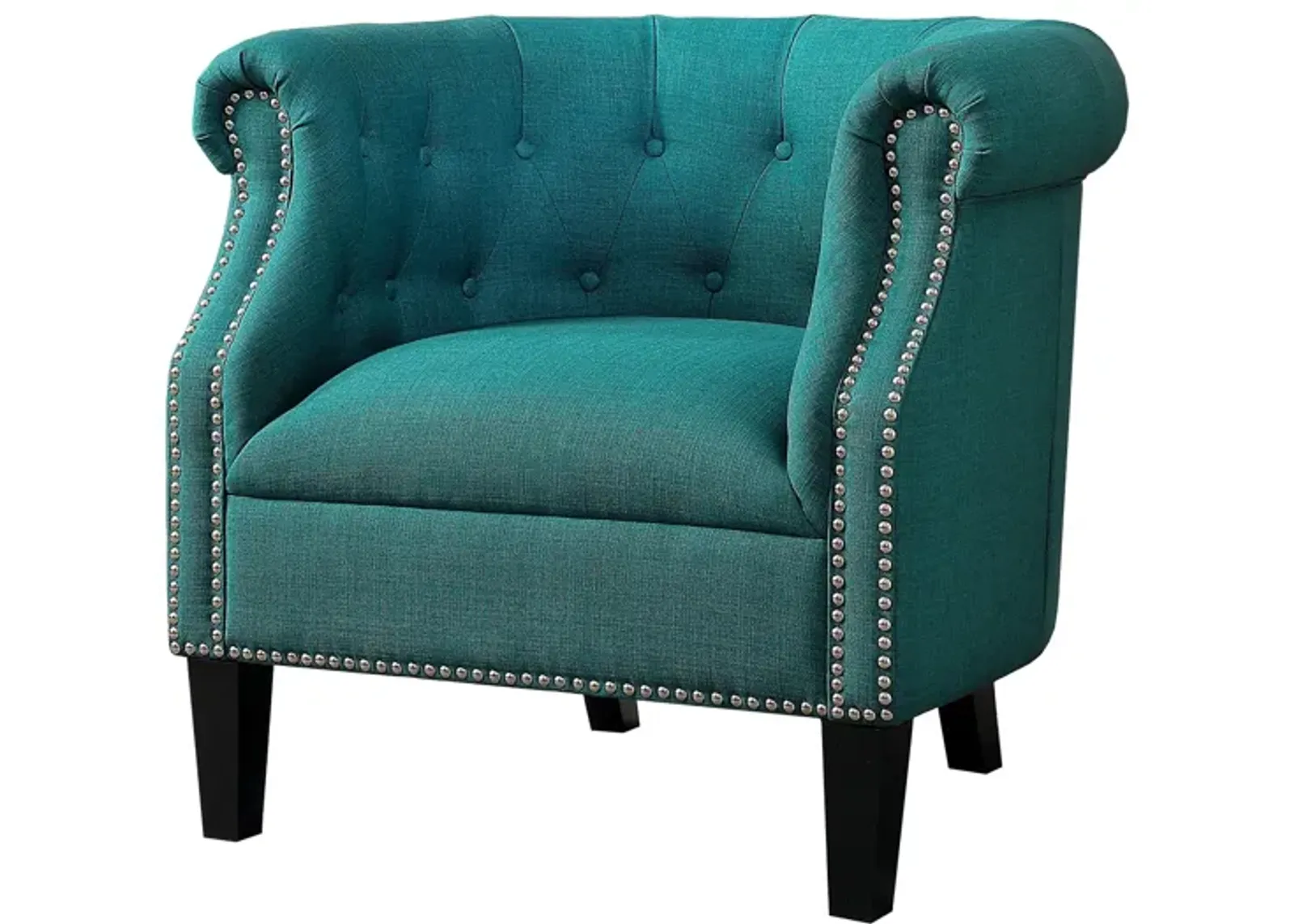 Ansley Accent Chair in Teal by Homelegance