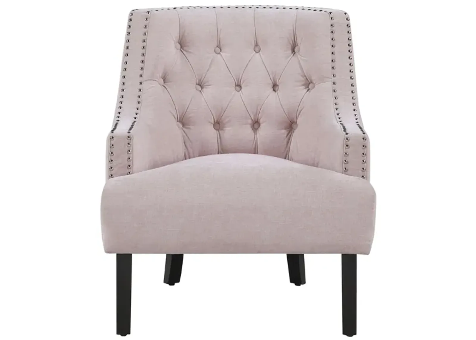 Aubrey Accent Chair in Pink by Bellanest