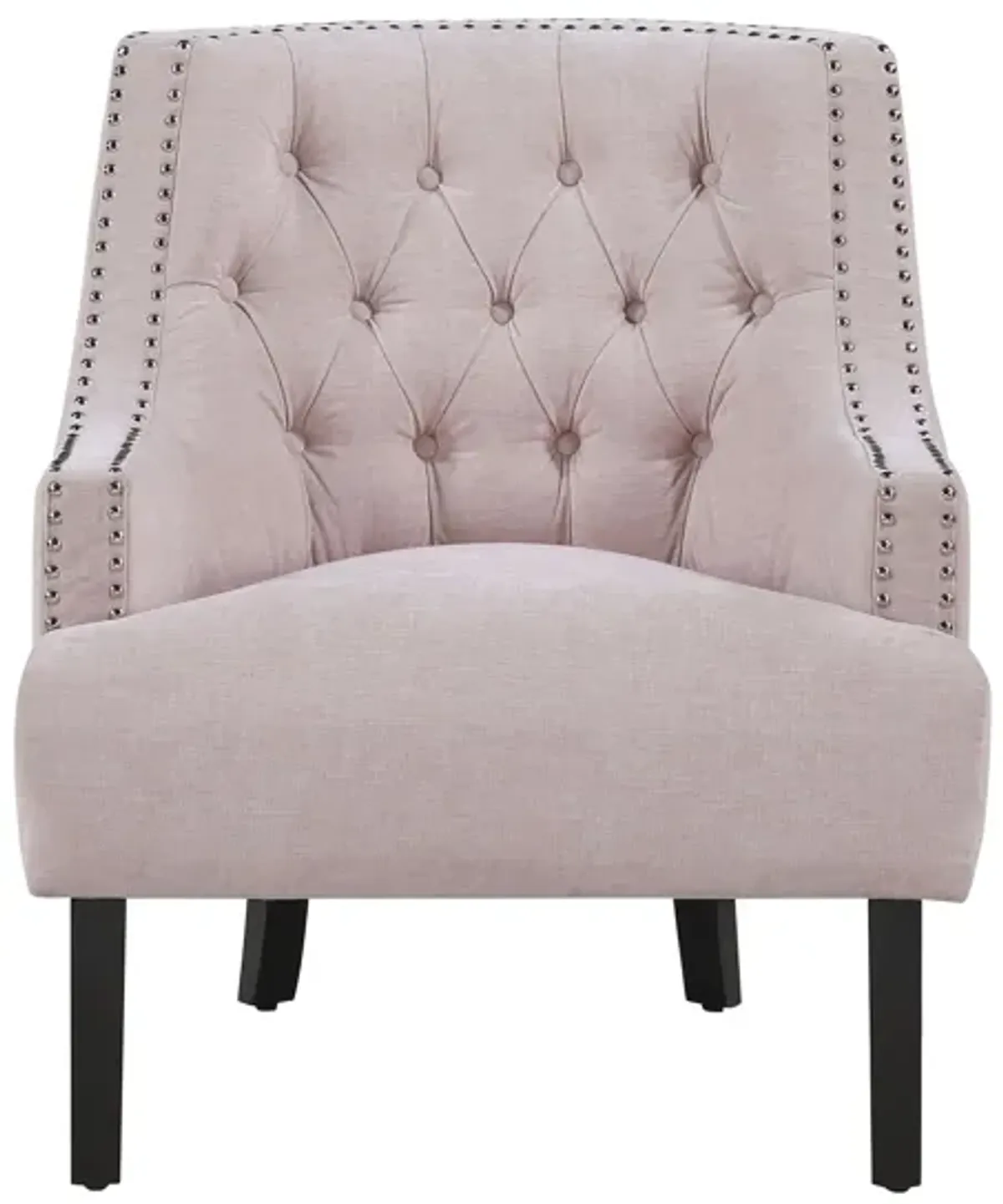 Aubrey Accent Chair in Pink by Bellanest