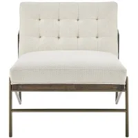Marlow Fabric Accent Chair in Cardiff Cream by New Pacific Direct