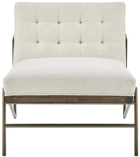 Marlow Fabric Accent Chair in Cardiff Cream by New Pacific Direct