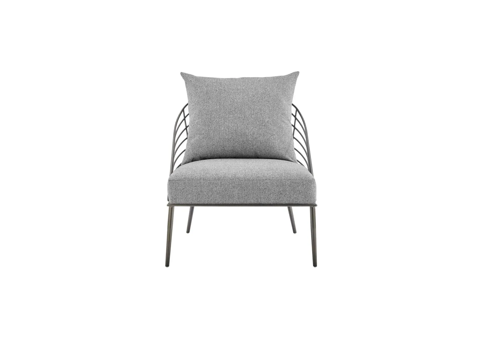 Kelby Accent Chair in Princeton Gray by New Pacific Direct