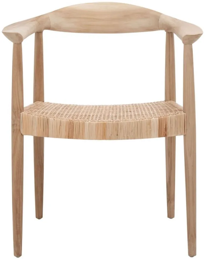 Sijo Accent Chair in NATURAL by Safavieh