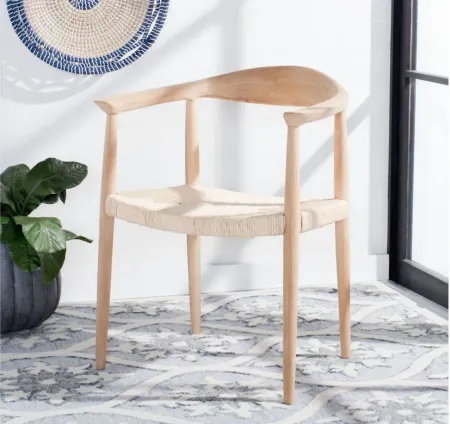 Volta Accent Chair in NATURAL by Safavieh