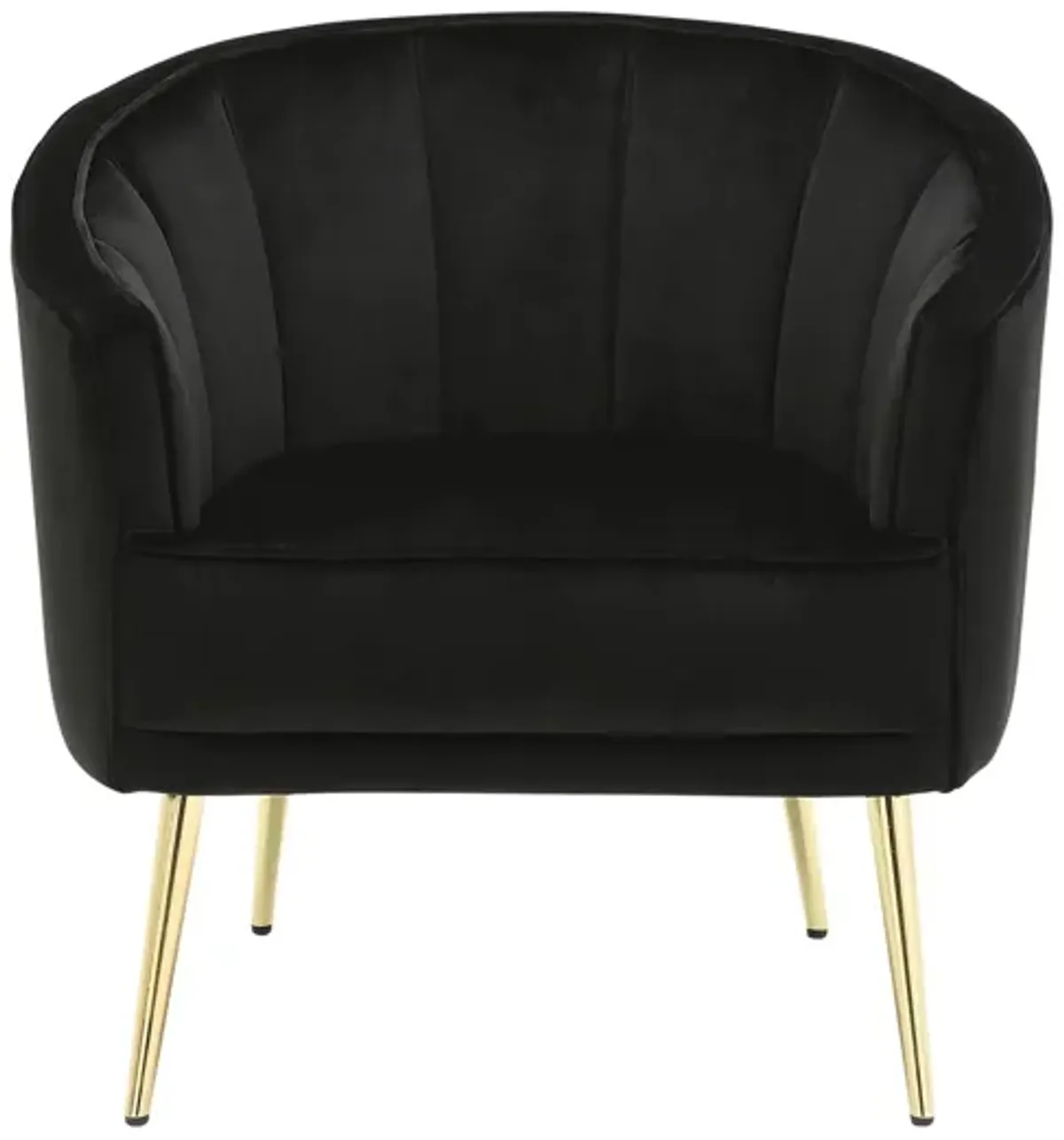 Tania Accent Chair in Black by Lumisource