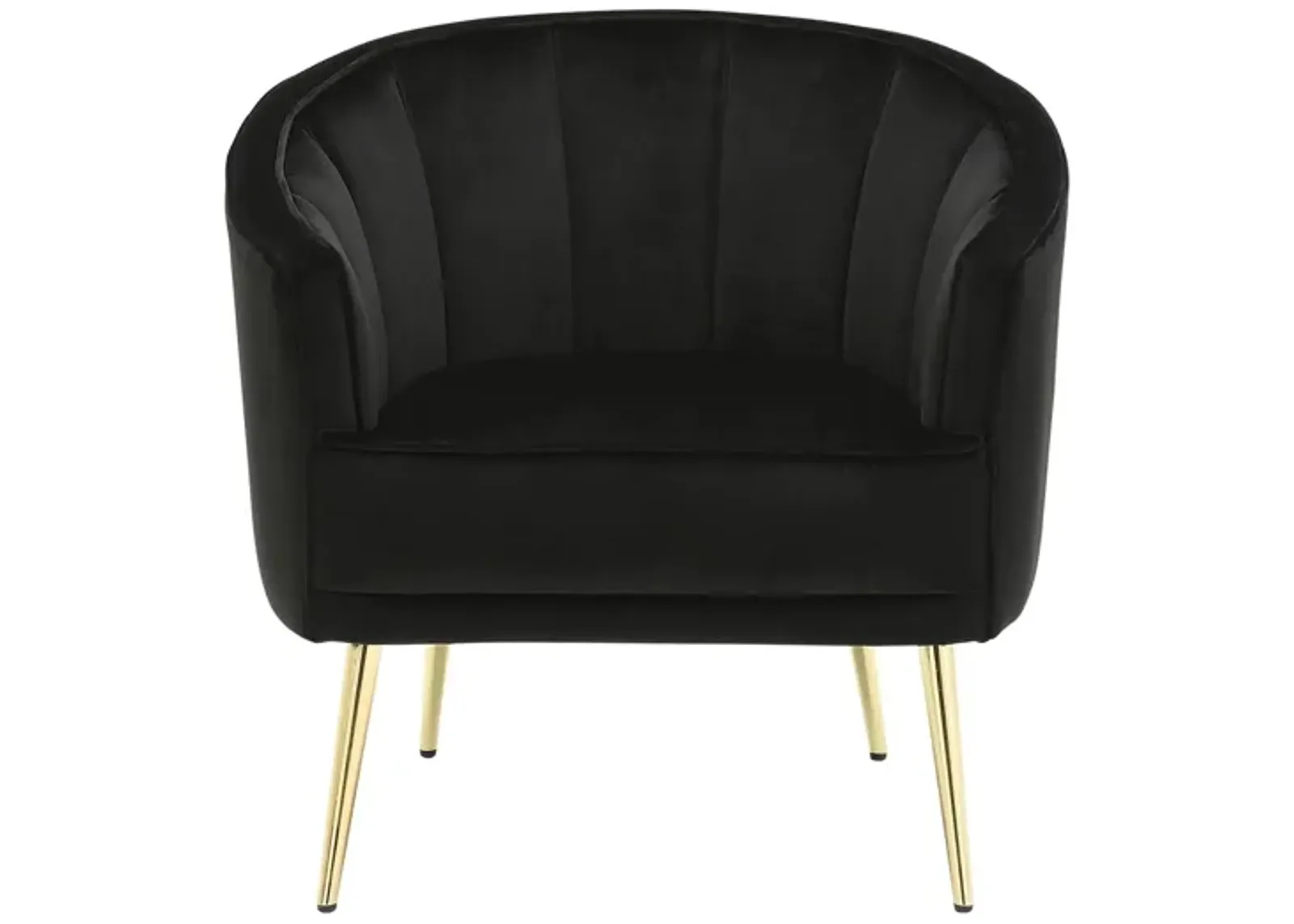 Tania Accent Chair in Black by Lumisource