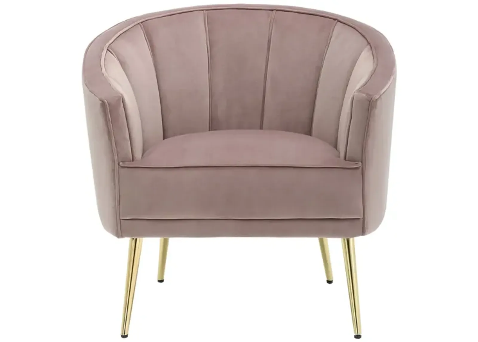 Tania Accent Chair in Blush by Lumisource