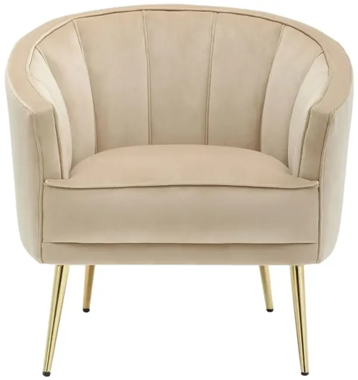 Tania Accent Chair in Champagne by Lumisource