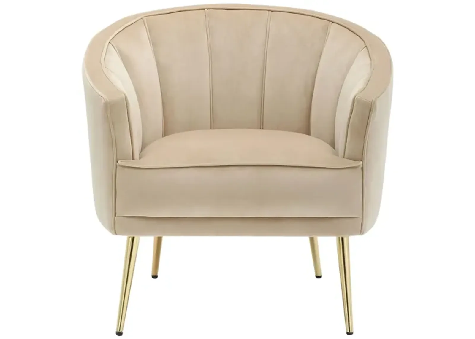 Tania Accent Chair in Champagne by Lumisource