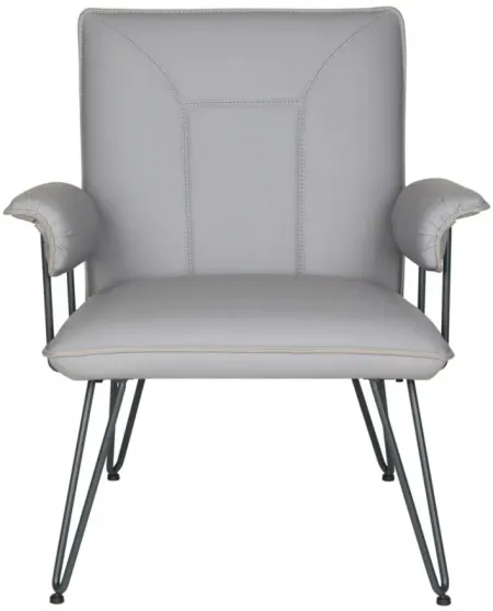 Johannes Arm Chair in GREY by Safavieh