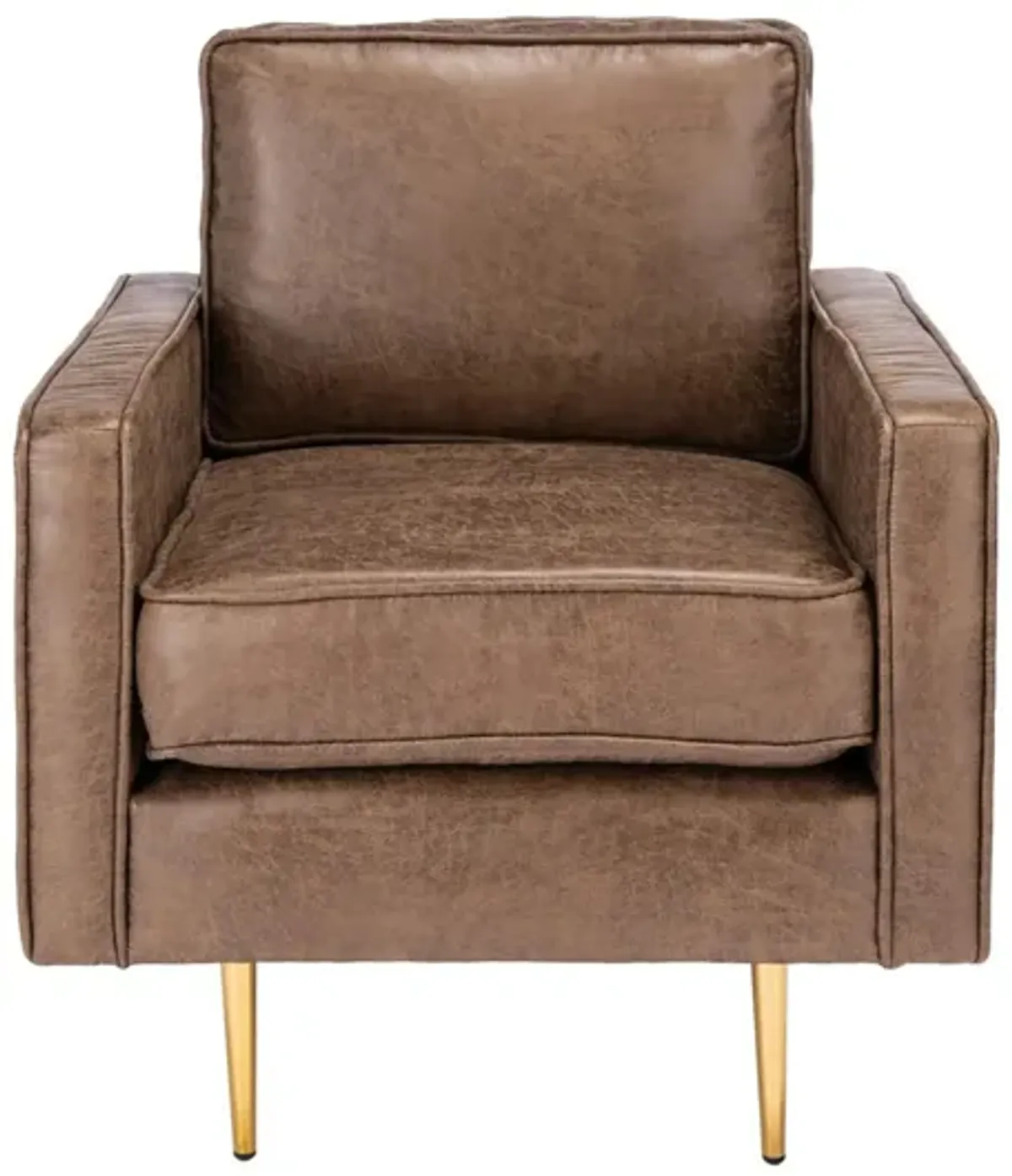 Paityn Accent Chair in BROWN by Safavieh