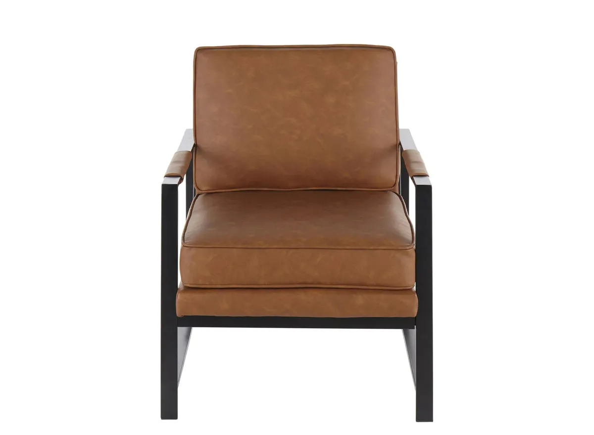 Franklin Arm Chair in Camel by Lumisource