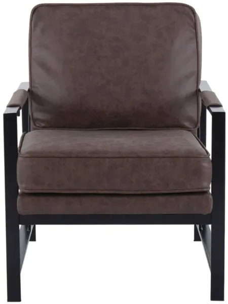 Franklin Arm Chair in Espresso by Lumisource