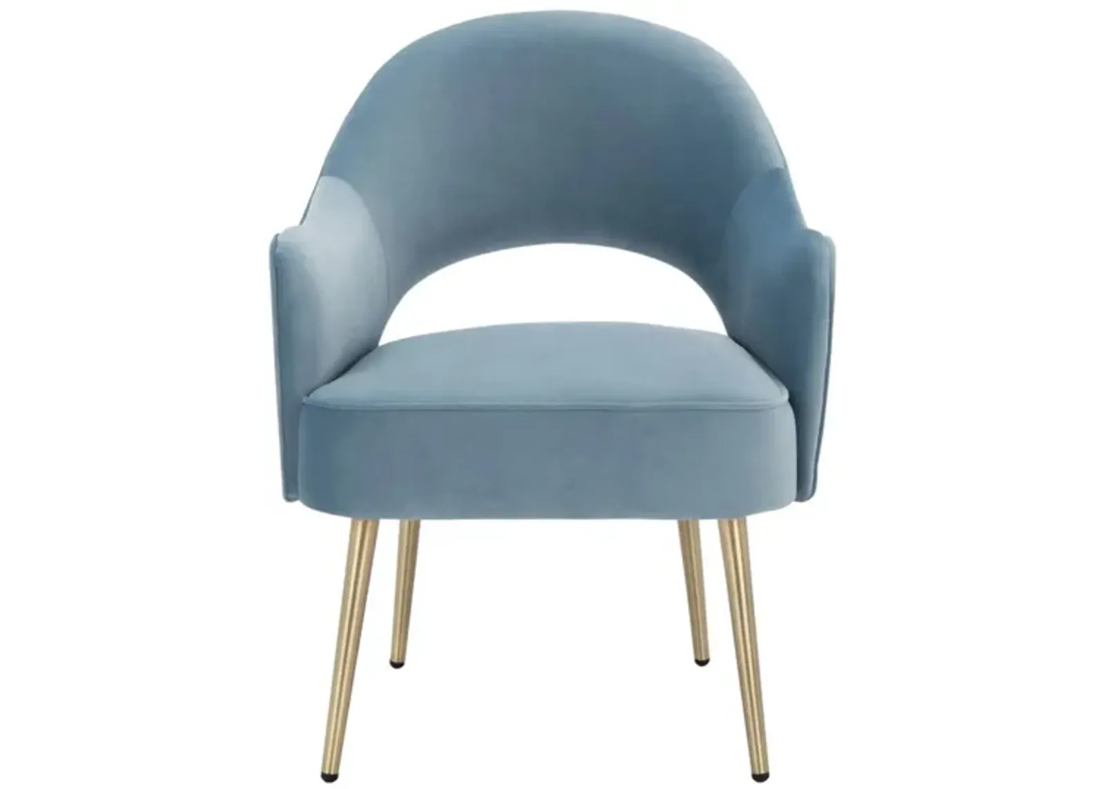 Dublyn Accent Chair in LIGHT BLUE by Safavieh