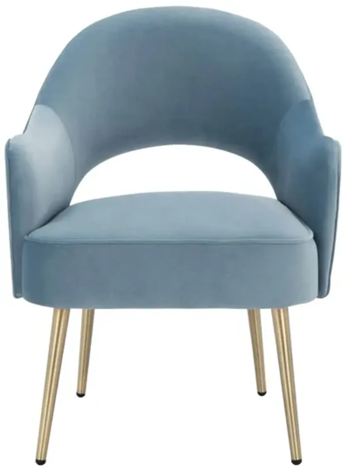 Dublyn Accent Chair in LIGHT BLUE by Safavieh