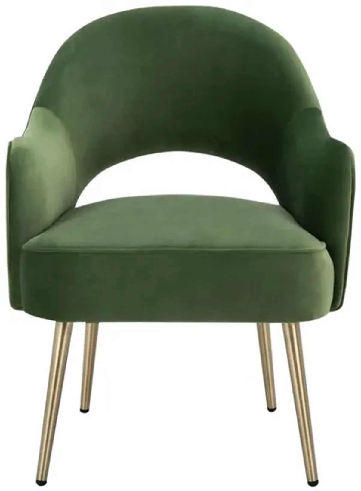 Dublyn Accent Chair in GREEN by Safavieh