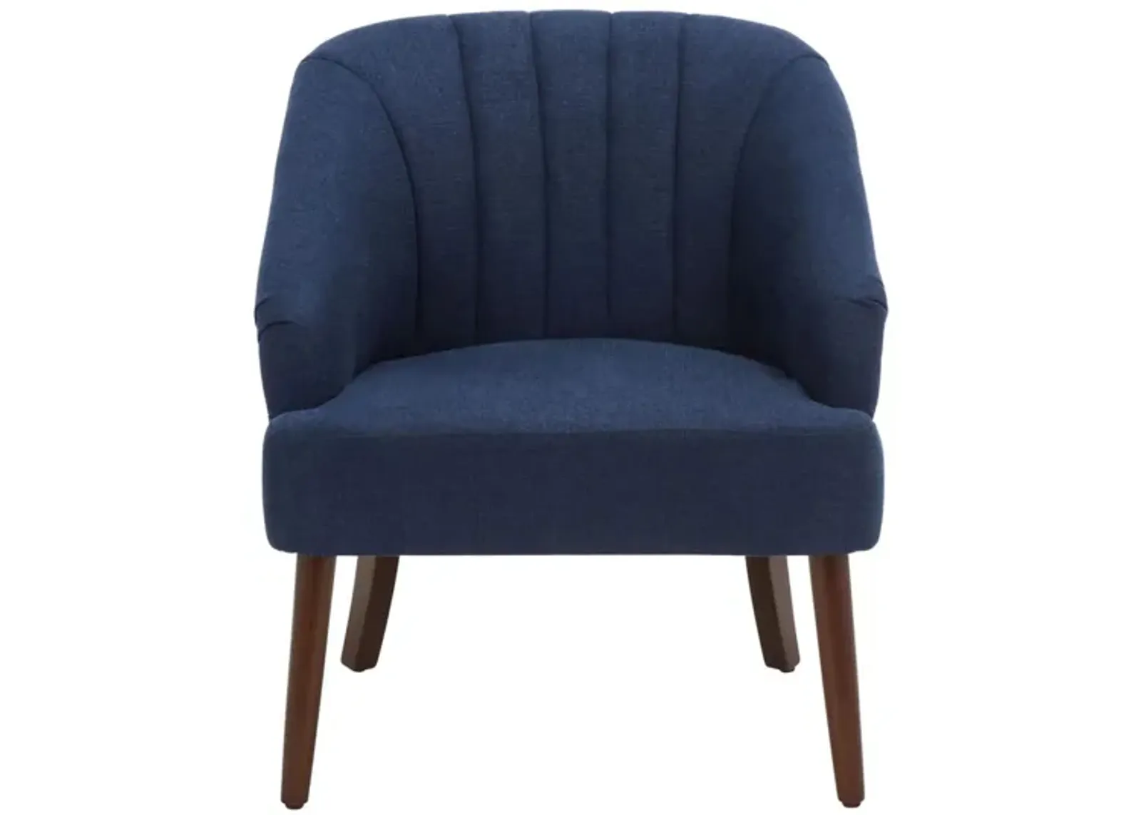 Quenton Accent Chair in NAVY by Safavieh