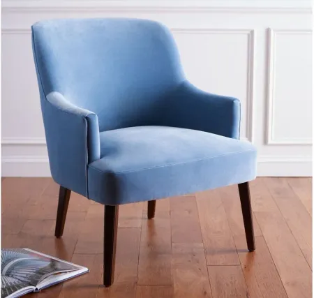 Briony Accent Chair in LIGHT BLUE by Safavieh