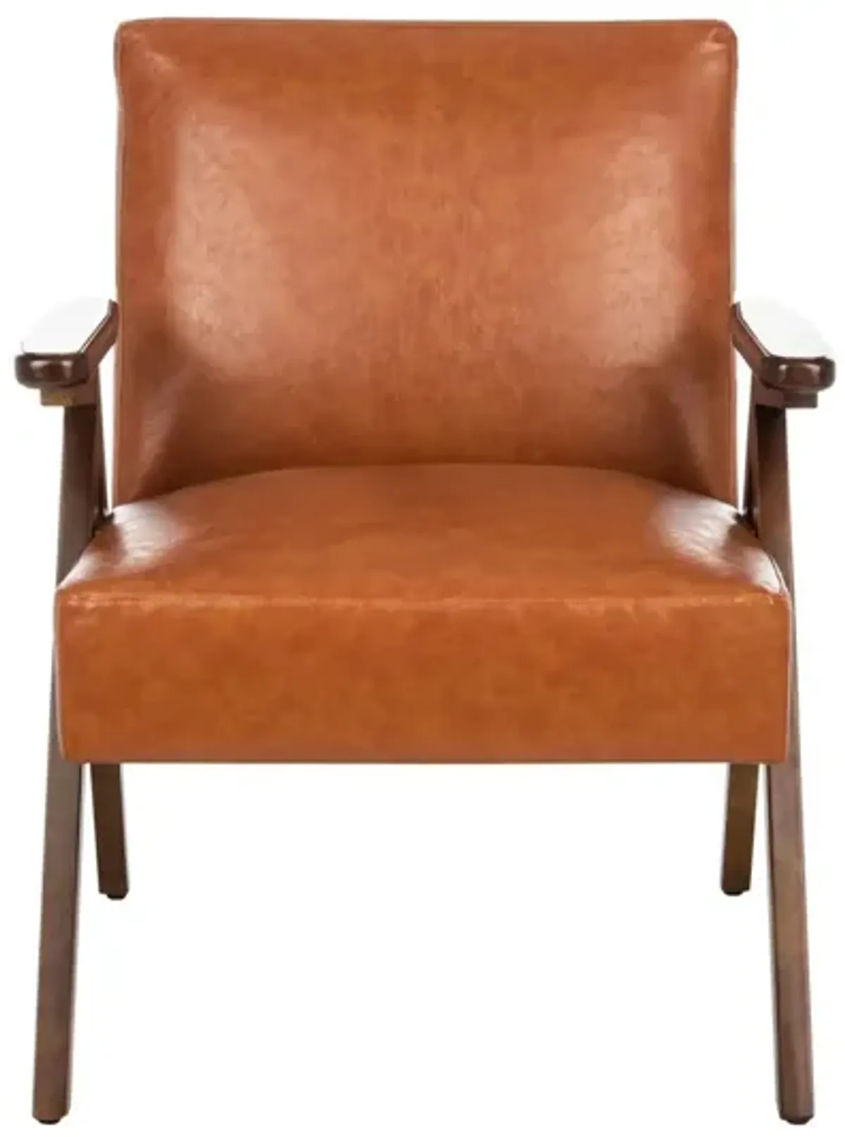 Emyr Arm Chair in COGNAC by Safavieh