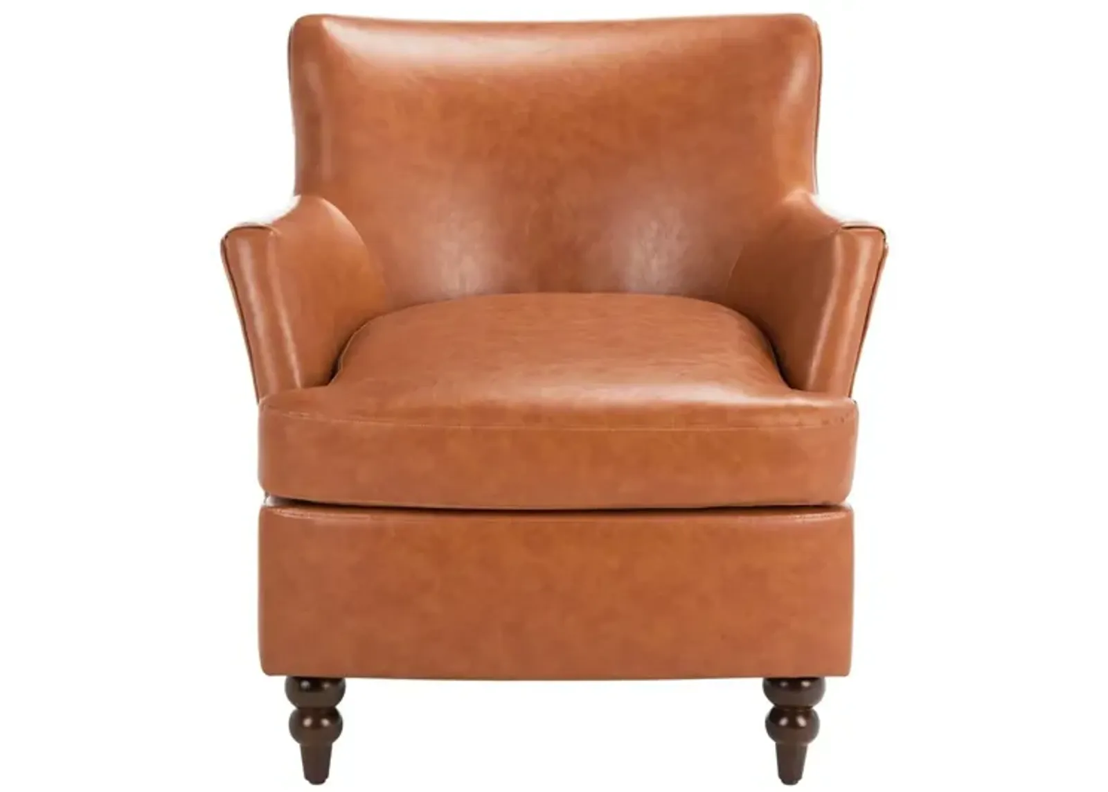 Levin Accent Chair in COGNAC by Safavieh