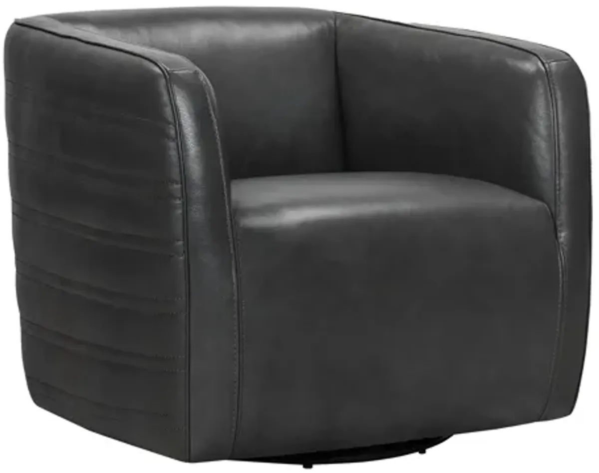 Melanie Swivel Barrel Chair