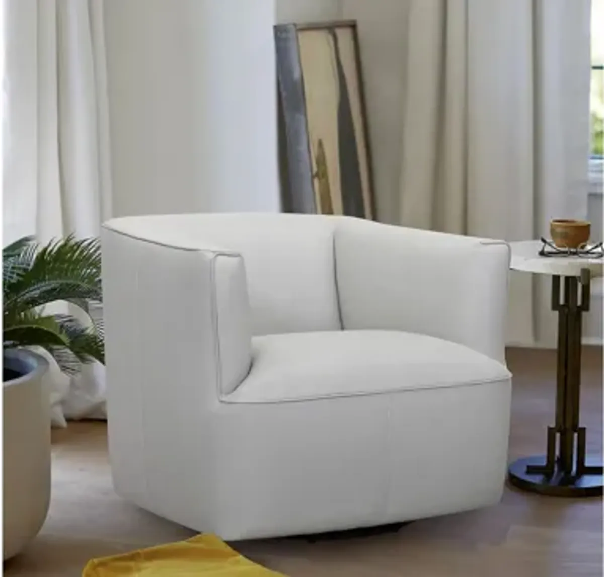 Whitney Swivel Barrel Chair