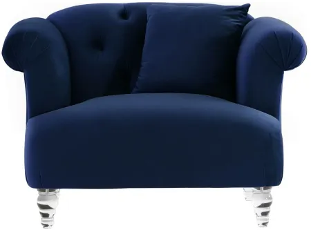 Elegance Chair in Blue by Armen Living