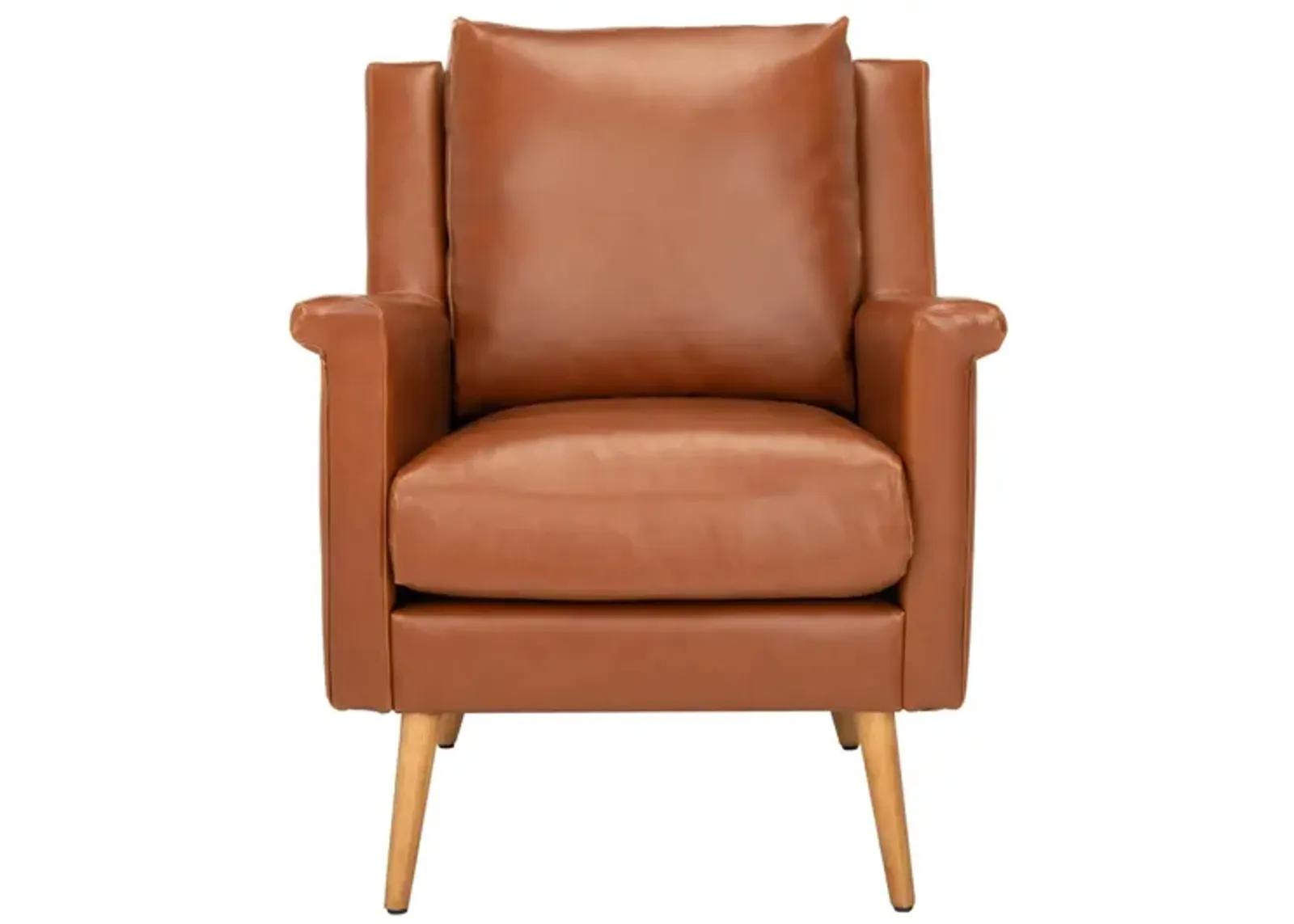 Astrid Arm Chair in COGNAC by Safavieh