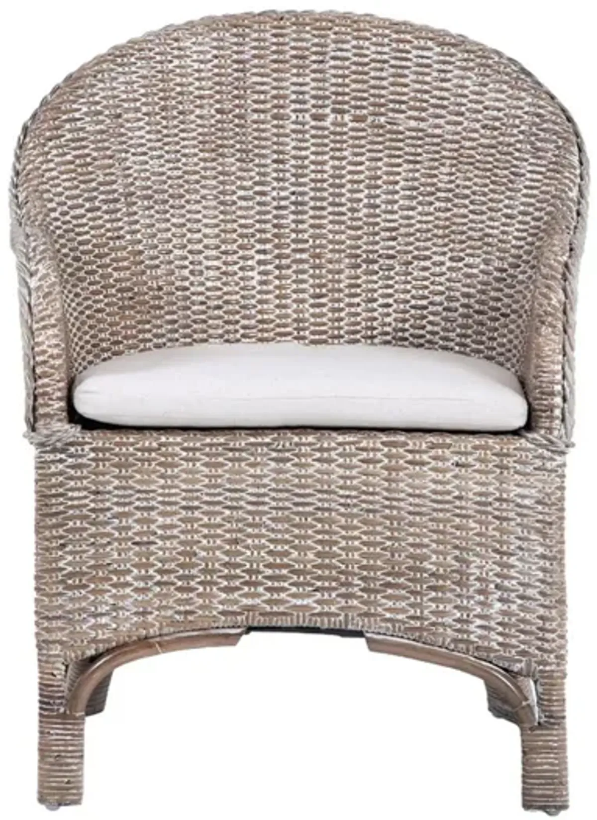 Antonia Accent Chair W/Cushion in WHITE by Safavieh