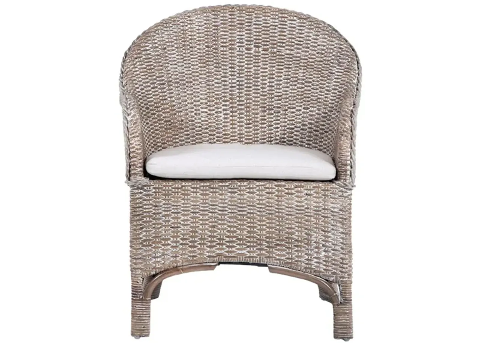 Antonia Accent Chair W/Cushion in WHITE by Safavieh