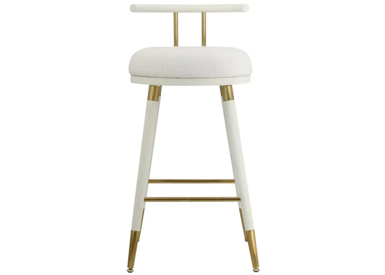 Juniper Barstool in White by Tov Furniture