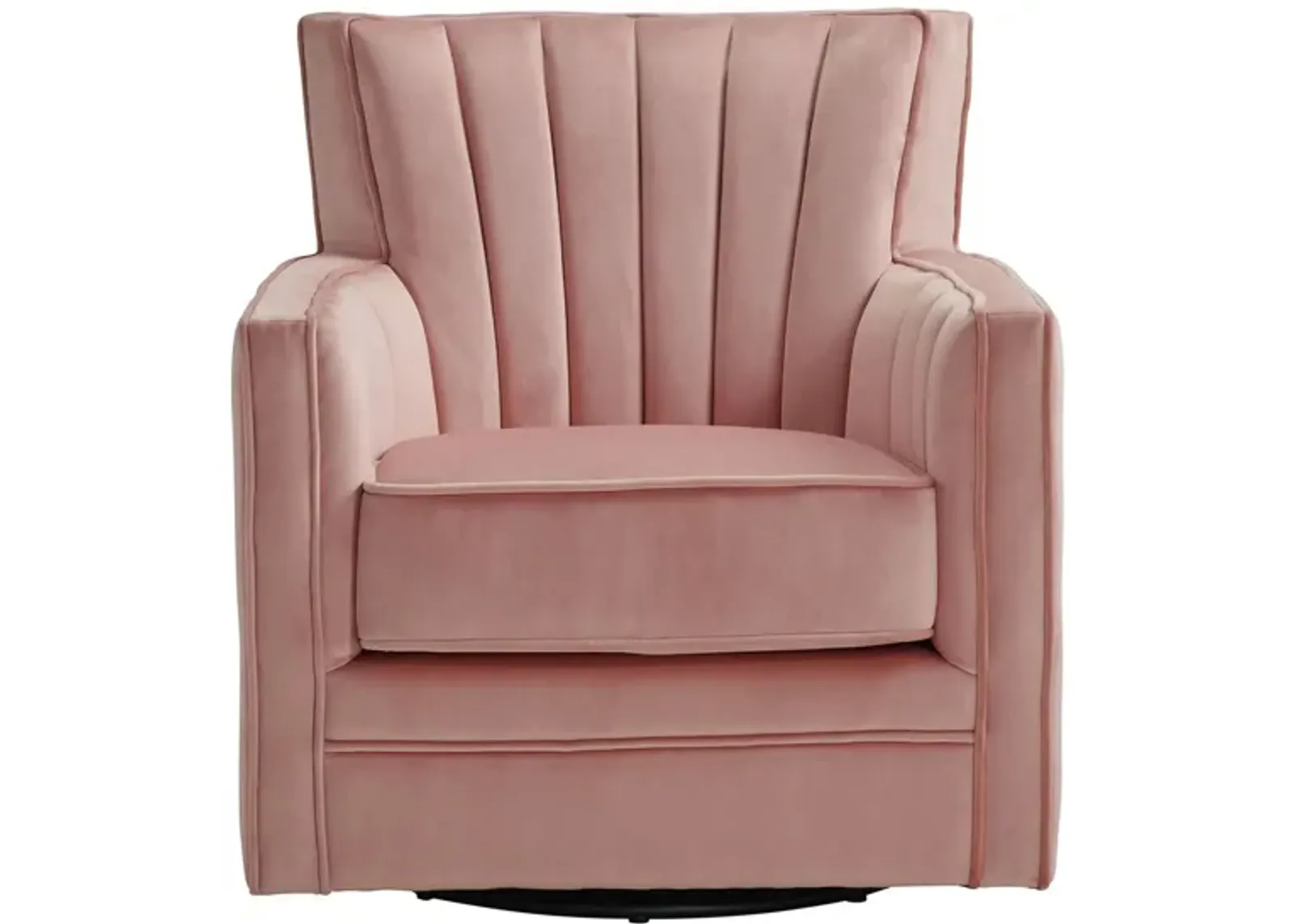 Lawson Swivel Chair in Blush by Elements International Group