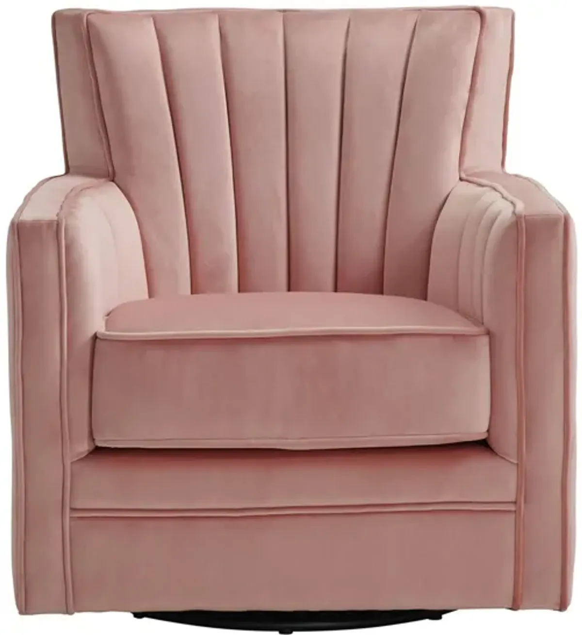 Lawson Swivel Chair in Blush by Elements International Group