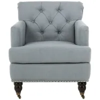 Colin Club Chair in SKY BLUE by Safavieh