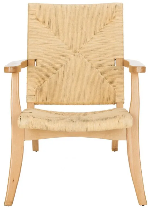 Bronn Accent Chair in NATURAL by Safavieh
