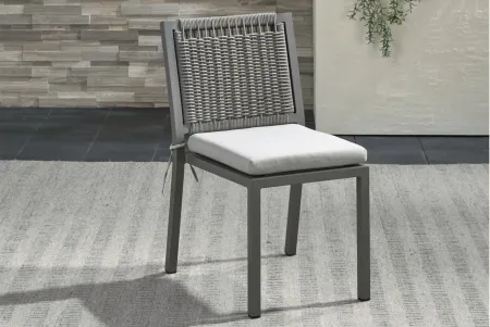 Plantation Key Outdoor Side Chairs - Set of 2 in Granite Finish by Liberty Furniture