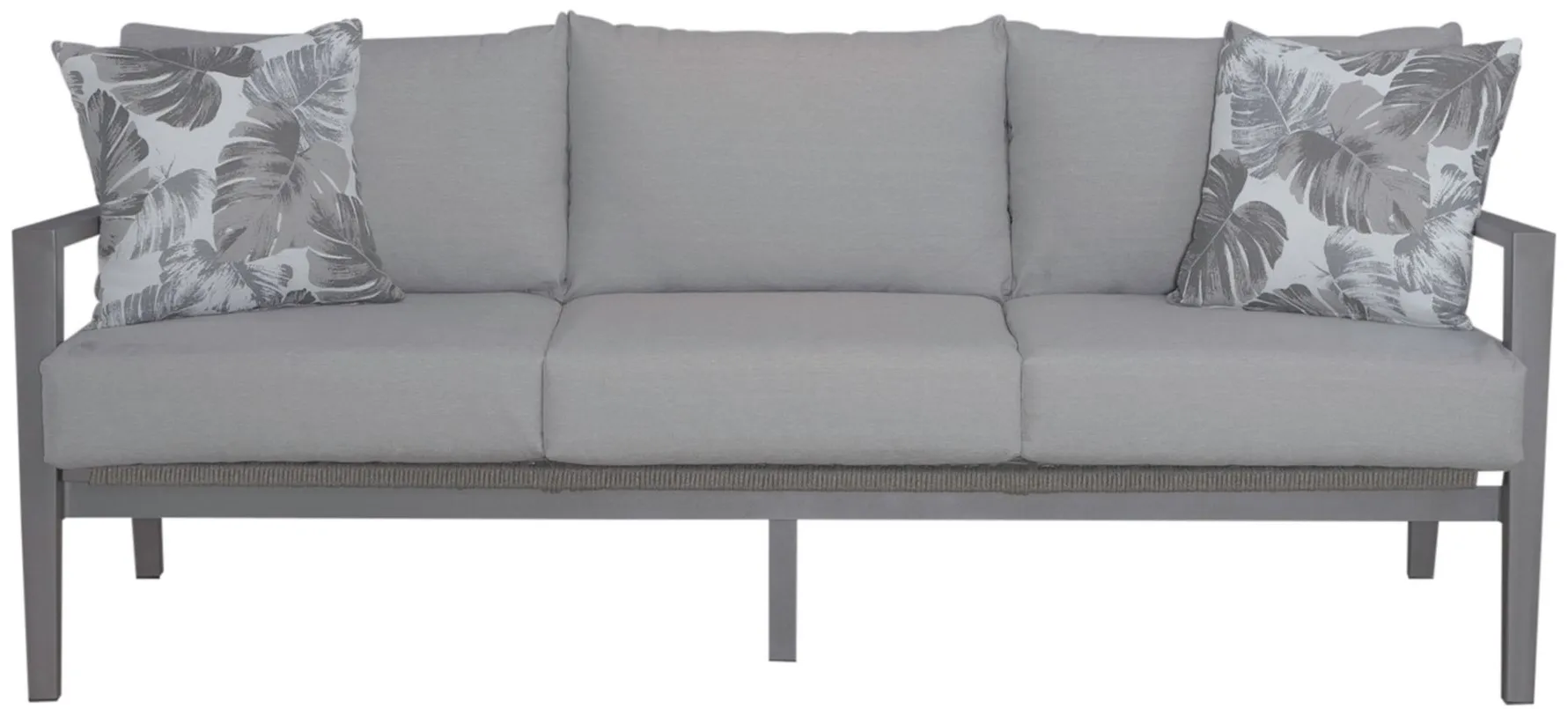 Plantation Key Outdoor Sofa in Granite Finish by Liberty Furniture