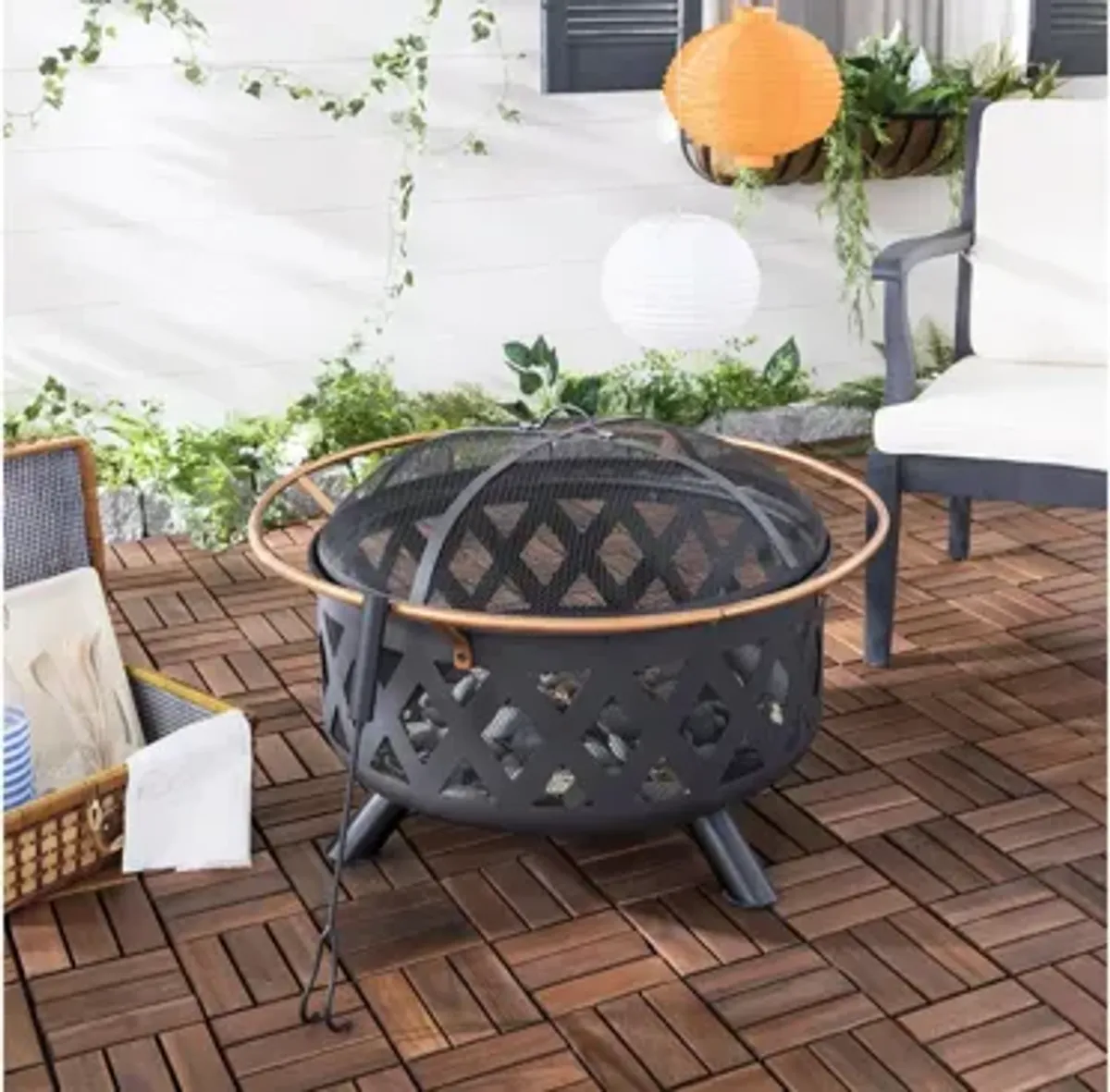 Seville Round Outdoor Fire Pit