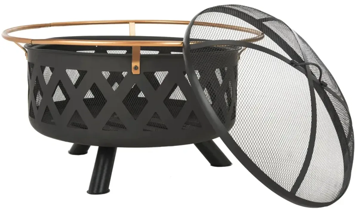 Seville Round Outdoor Fire Pit