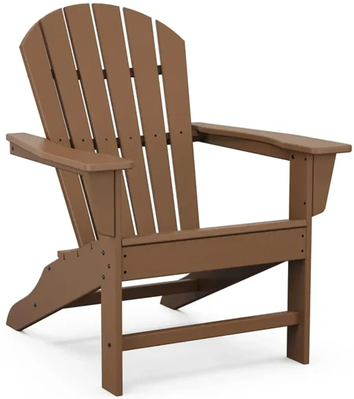 South Beach Adirondack in Teak by Polywood