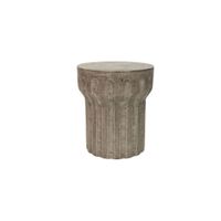 Vesta Indoor/Outdoor Accent Table in Dark Gray by Safavieh